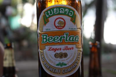 Beer Lao - das beste Bier der Welt. 